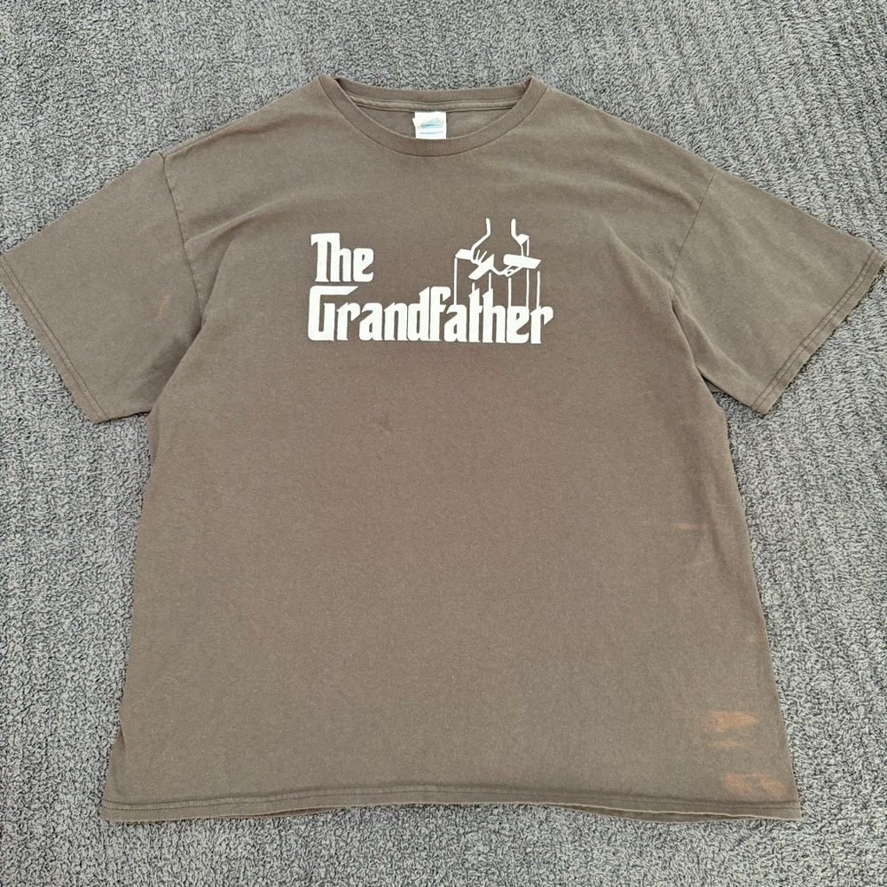 🔥 2000s The Grandfather Graphic T Shirt Parody Delta Pro Weight Y2K